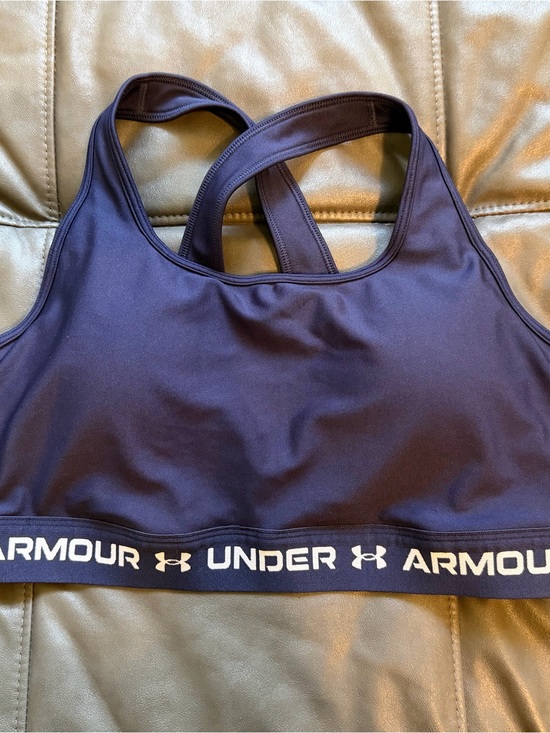 Under Armour Other - Under Armour Navy Crossback Sports Bra